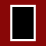 Portrait white <br> (size 9x12 in)